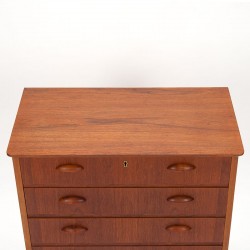 Danish vintage Modern design chest of drawers from the late