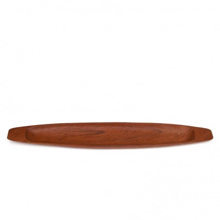 Serving dish vintage oblong model in teak