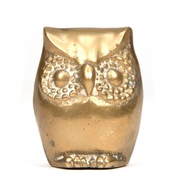 Miniature vintage figurine of an owl