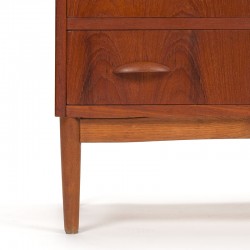 Chest of drawers vintage Danish design with 5 drawers