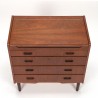 Teak Danish vintage chest of drawers and dressing table