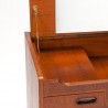 Teak Danish vintage chest of drawers and dressing table