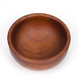 Small model vintage Danish bowl in teak wood