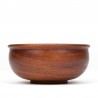 Small model vintage Danish bowl in teak wood