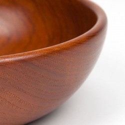 Teak vintage bowl from the Gislev factory