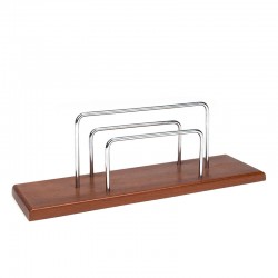 Sleek model Danish vintage letter holder