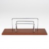 Sleek model Danish vintage letter holder