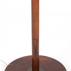 Rosewood Danish vintage design floor lamp