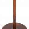 Rosewood Danish vintage design floor lamp