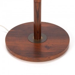 Rosewood Danish vintage design floor lamp