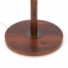 Rosewood Danish vintage design floor lamp