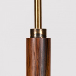 Rosewood Danish vintage design floor lamp