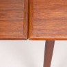 Mid-Century teak vintage Danish extendable dining table