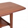 Salontafel Mid-Century Deens model in teakhout