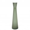 Gray model vintage glass Scandinavian vase