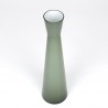 Gray model vintage glass Scandinavian vase