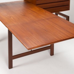 Poul Cadovius Mid-Century design Royal system with table