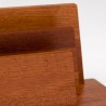 Vintage Danish model letter holder in teak wood