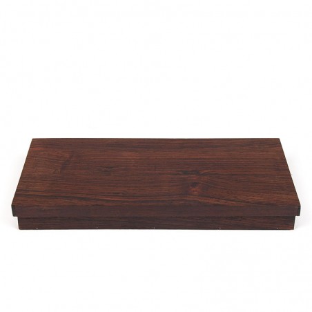 Rosewood vintage small storage box