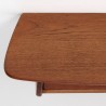 Teak vintage wall shelf with drawer from Denmark