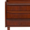 Mid-Century Danish chest of drawers 3 drawers with elongated