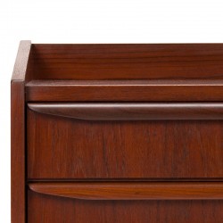 Mid-Century Danish chest of drawers 3 drawers with elongated