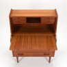 Gunnar Nielsen Tibergaard Mid-Century vintage secretaire