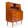 Gunnar Nielsen Tibergaard Mid-Century vintage secretaire