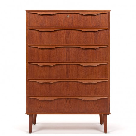 Mid-century vintage chest of drawers designed by Klaus Okholm