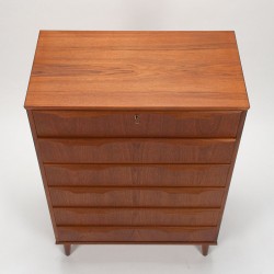 Mid-century vintage chest of drawers designed by Klaus Okholm