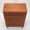 Mid-century vintage chest of drawers designed by Klaus Okholm