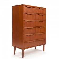 Mid-century vintage chest of drawers designed by Klaus Okholm