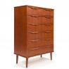 Mid-century vintage chest of drawers designed by Klaus Okholm