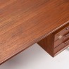 Omann Jun Møbelfabrik model 75 Mid-Century design bureau in teak