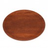 Round teak Mid-Century tray from Denmark