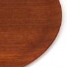 Round teak Mid-Century tray from Denmark