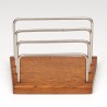 Mid-Century oak vintage letter holder from Denmark