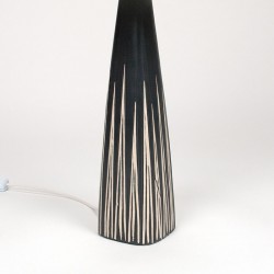 Mid-Century ceramic Danish table lamp by Horn model 402