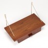 Teak Deens vintage plankje met lade