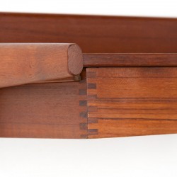 Kai Kristiansen Mid-Century design zwevende nachtkastjes in teak