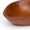 Organically shaped small vintage Danish serving bowl