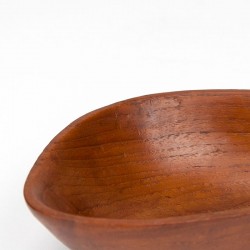 Organically shaped small vintage Danish serving bowl