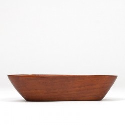 Organically shaped small vintage Danish serving bowl