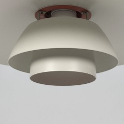 Louis Poulsen vintage PH 4/3 witte hanglamp