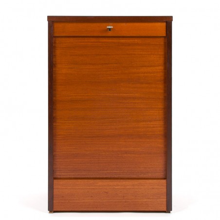 Teak vintage Danish small model filing cabinet