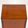 Teak vintage Danish small model filing cabinet