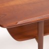 Large model vintage Danish teak coffee table