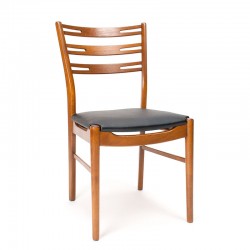 Farstrup set van 4 Mid-Century Deense vintage eettafel stoelen