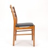 Farstrup set van 4 Mid-Century Deense vintage eettafel stoelen