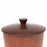 Storage jar vintage Danish in teak